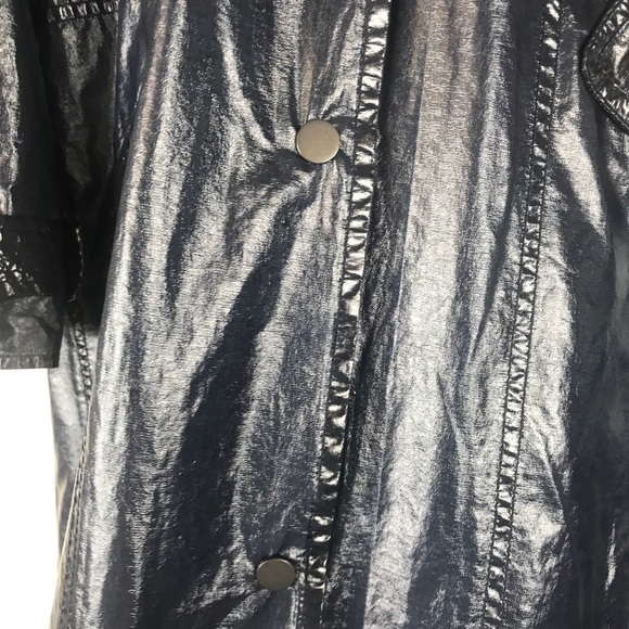 NEW Free People Trinity High Shine Coat - Picture 7 of 13